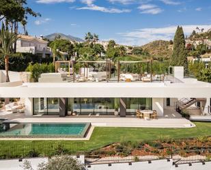 Terrassa de Casa o xalet en venda en Marbella amb Aire condicionat, Jardí privat i Terrassa