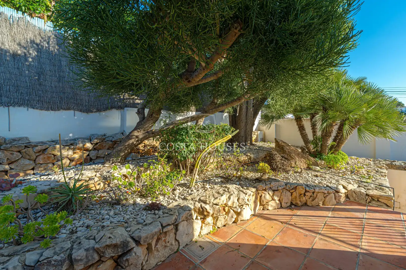 Jardí de Casa o xalet en venda en Moraira amb Aire condicionat, Calefacció i Jardí privat