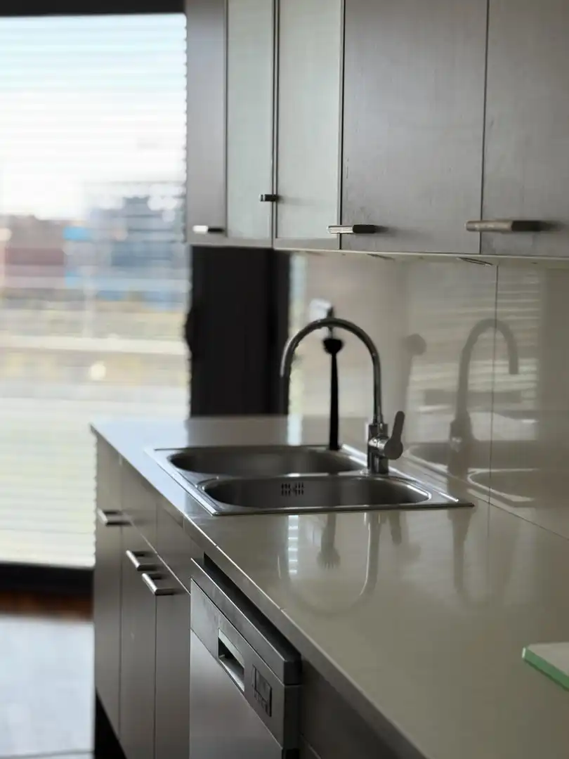 Küche von Wohnung zum Verkauf in Barcelona mit Balkon
