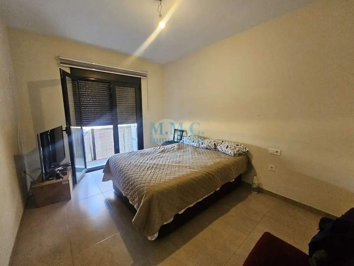 Bedroom of Flat for sale in Roquetas de Mar  with Air Conditioner, Terrace and Furnished