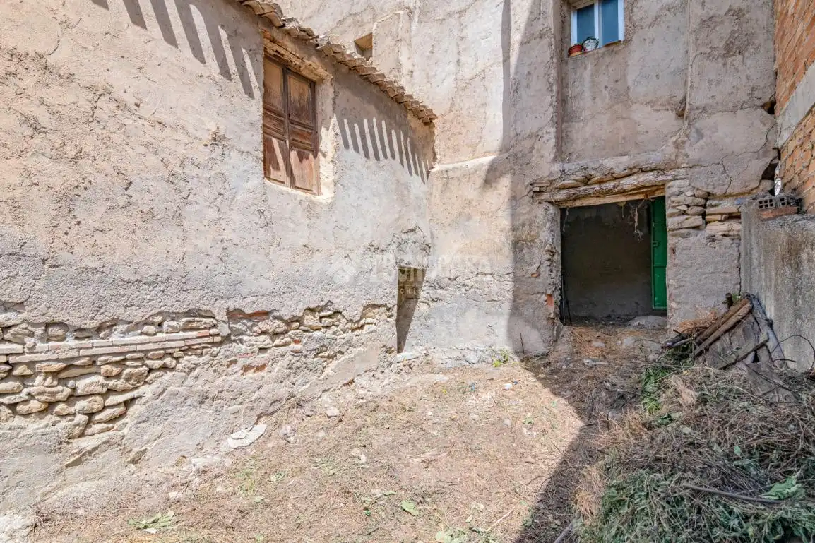Vista exterior de Casa adosada en venta en Quéntar con Terraza