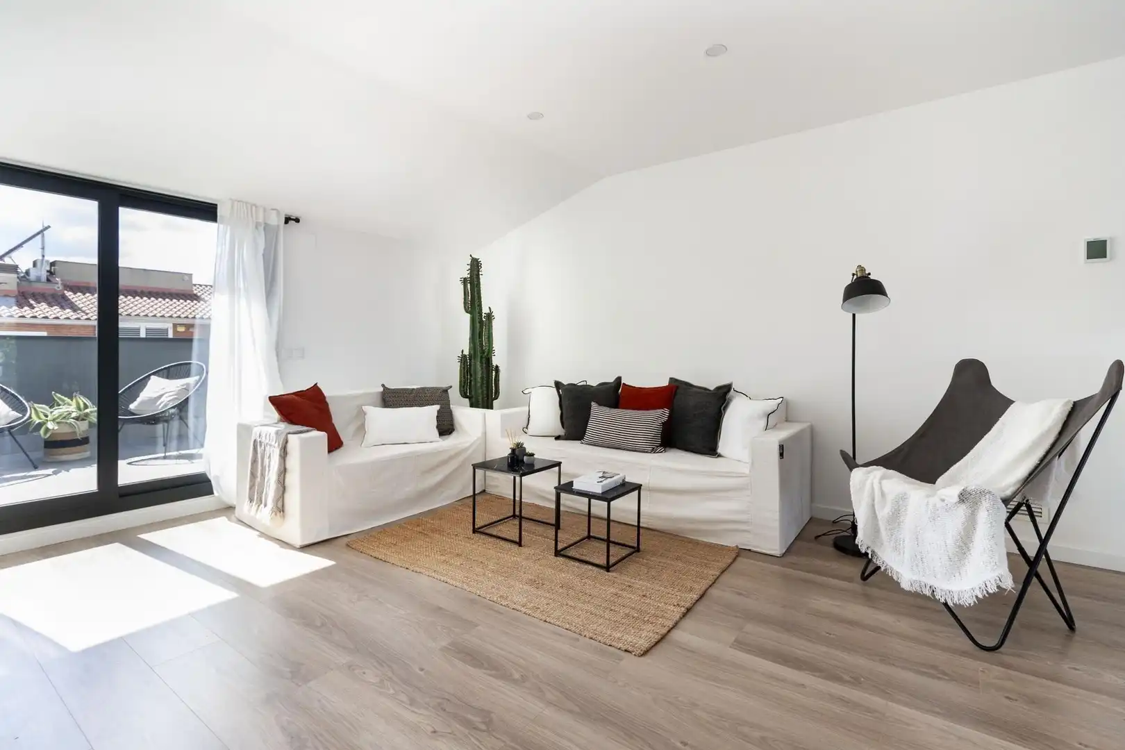 Sala de estar de Piso en venta en Terrassa