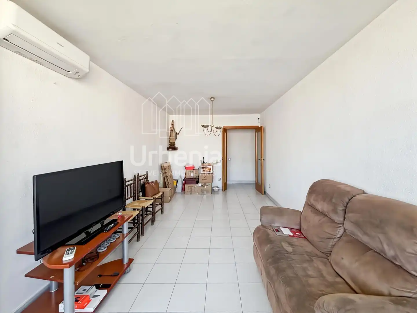Sala d'estar de Pis en venda en Tordera amb Aire condicionat i Calefacció