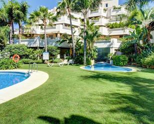 Garden of Flat for sale in Marbella  with Air Conditioner, Terrace and Storage room