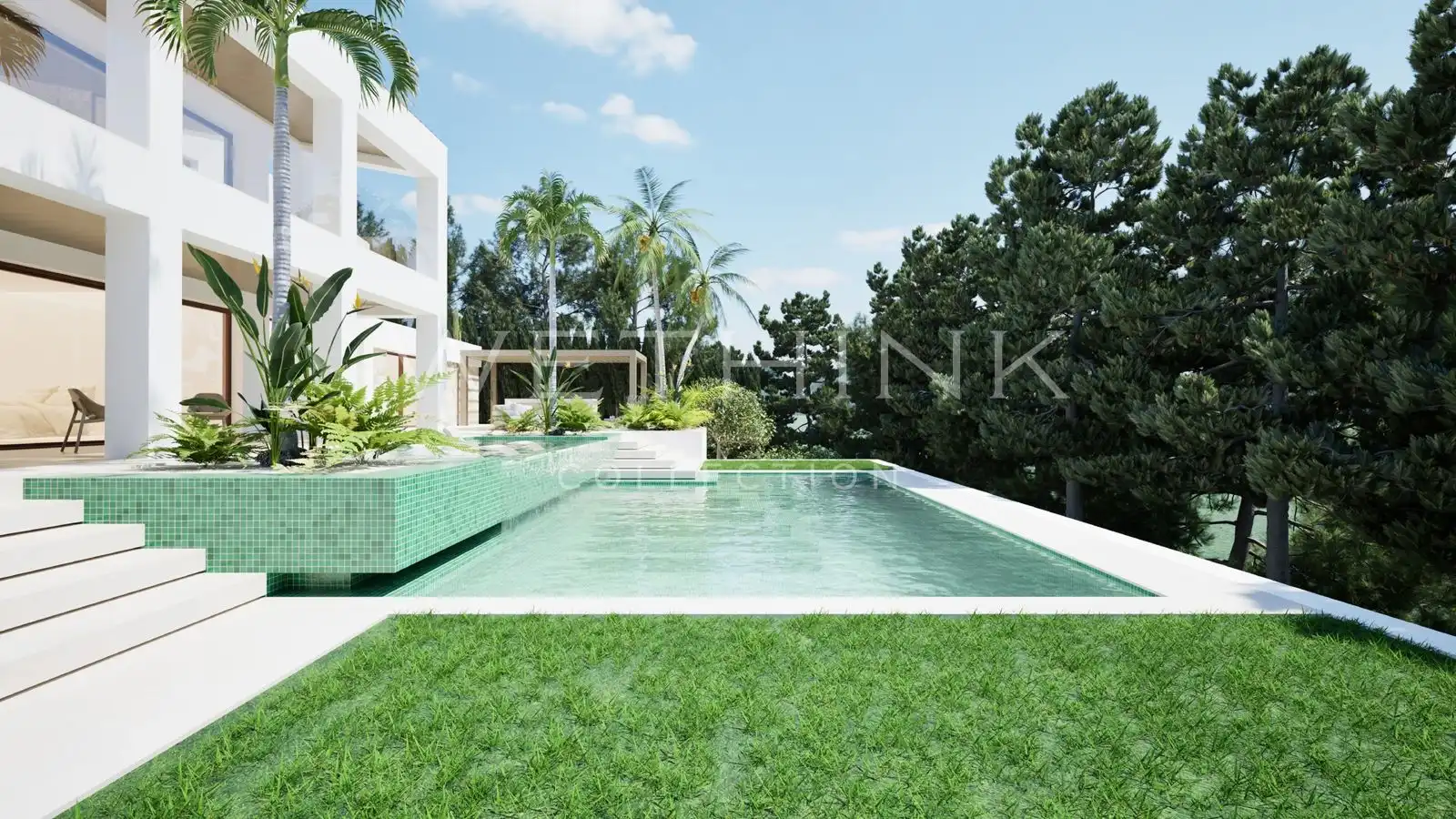 Jardín de Casa o chalet en venta en Altea con Aire acondicionado, Jardín privado y Terraza
