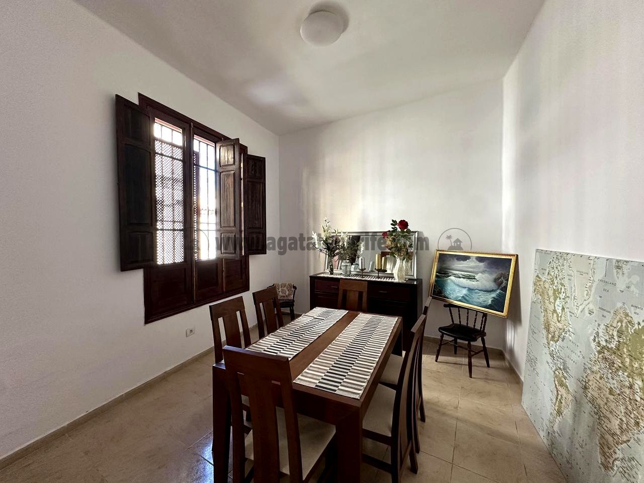 Dining room of Planta baja for sale in  Santa Cruz de Tenerife Capital  with Air Conditioner and Furnished