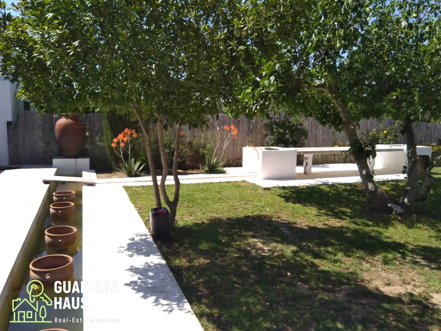 Garden of Country homes for sale in Sanlúcar de Guadiana  with Private garden, Terrace and Swimming Pool