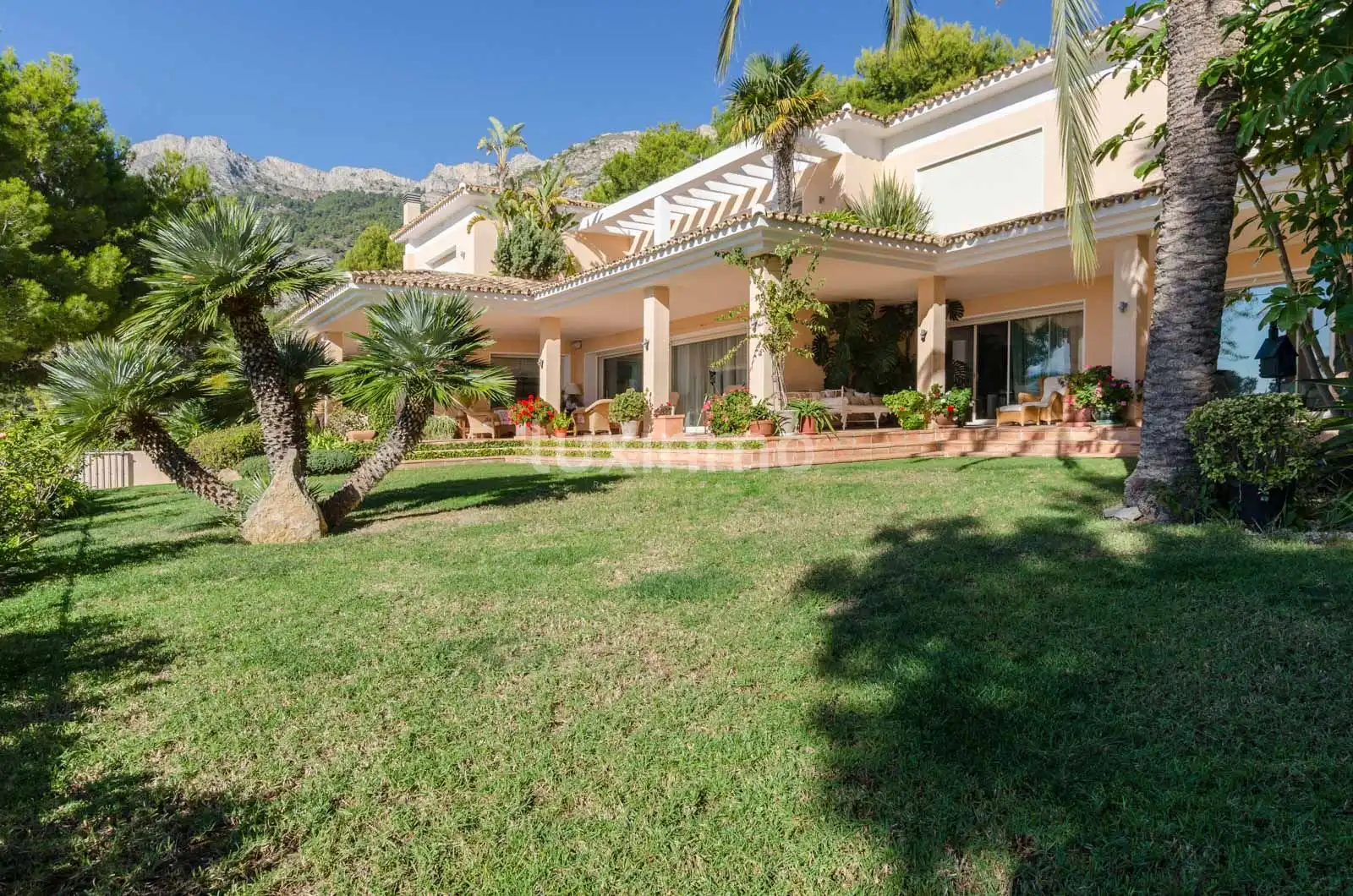Jardín de Casa o chalet en venta en Altea con Aire acondicionado, Calefacción y Jardín privado