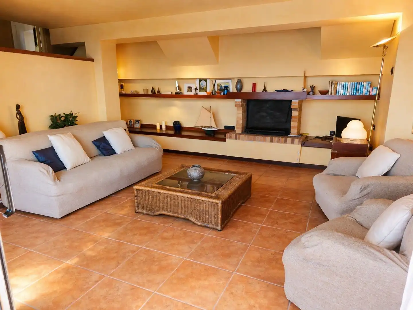 Sala de estar de Casa o chalet en venta en Begur con Calefacción, Jardín privado y Terraza