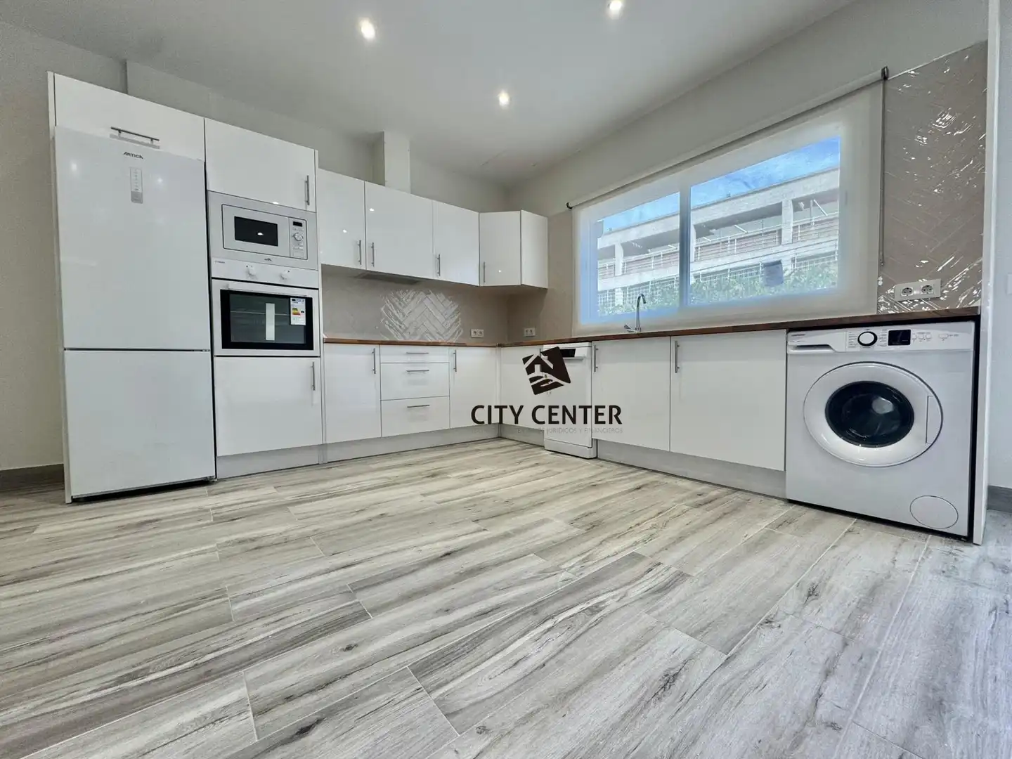 Kitchen of Flat for sale in Arona  with Furnished and Community pool