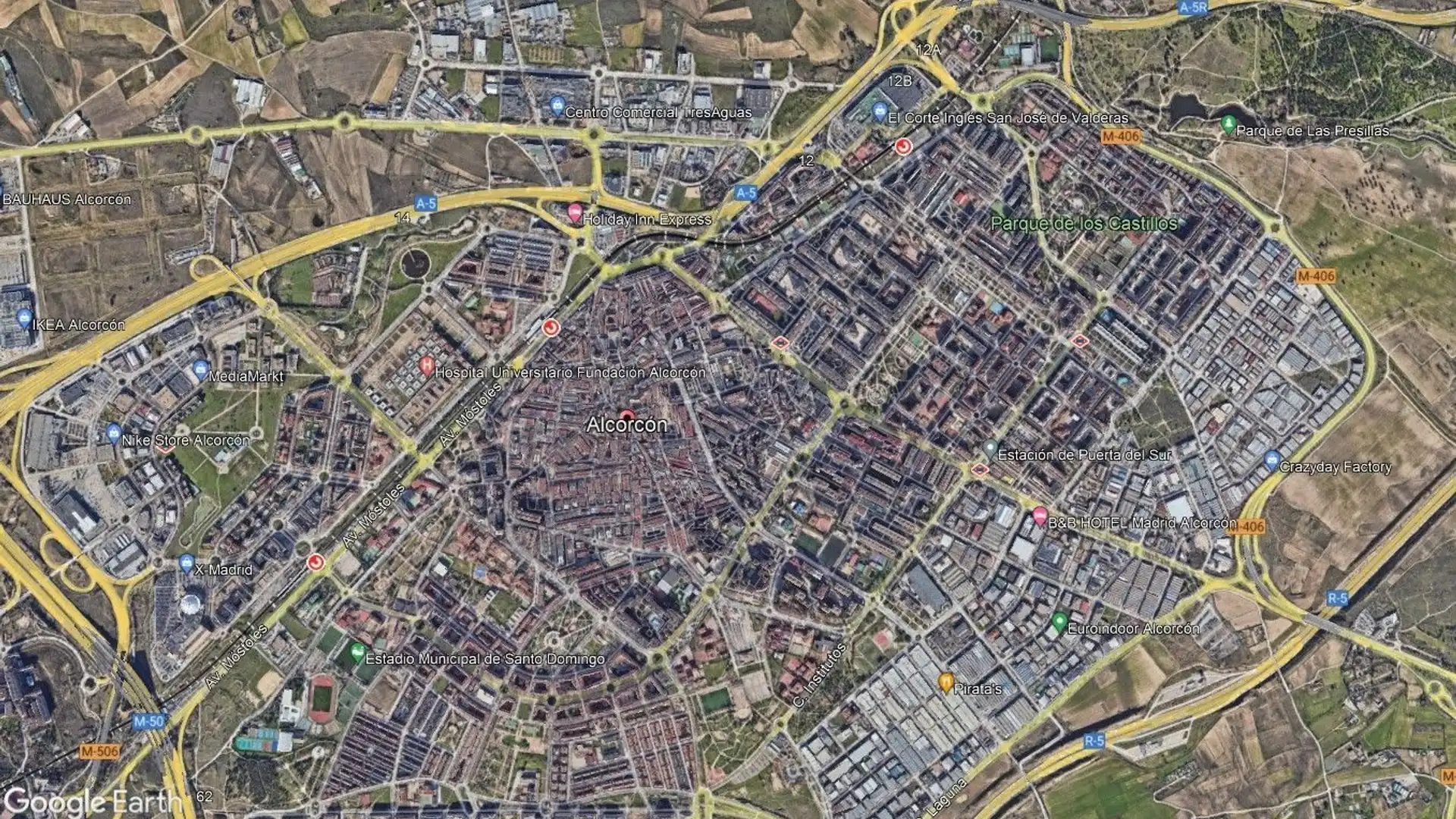 Vista exterior de Piso en venta en Alcorcón