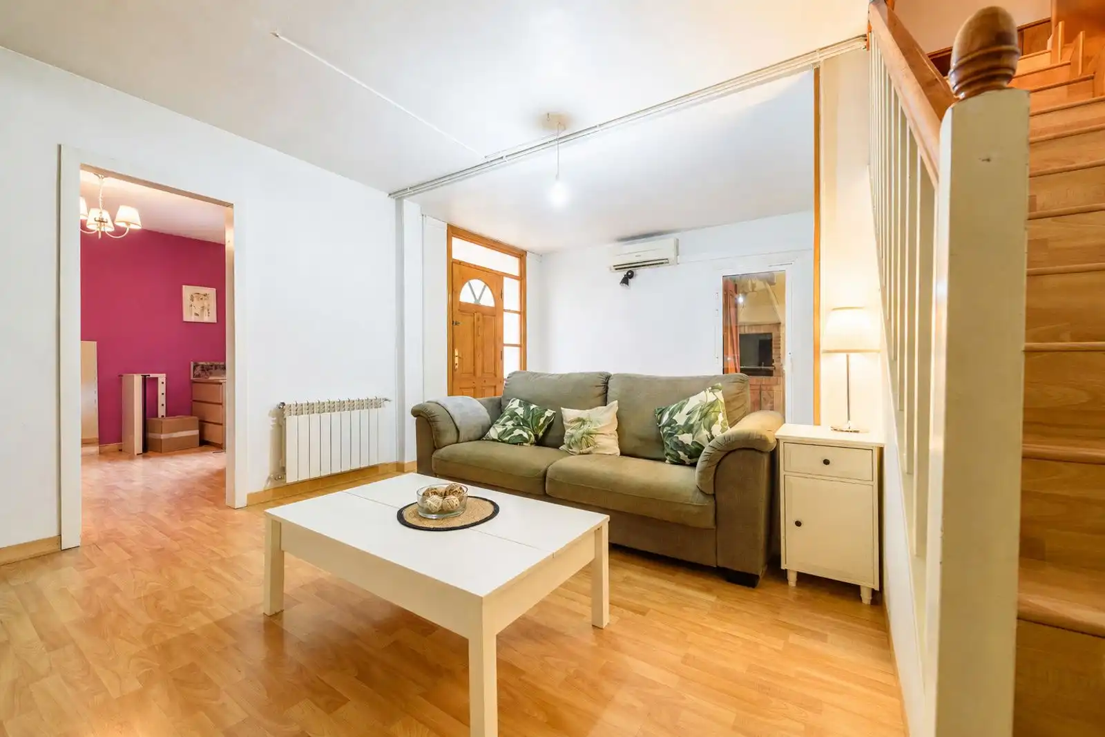 Living room of Detached homes for sale in Els Pallaresos  with Air Conditioner, Heating and Private garden
