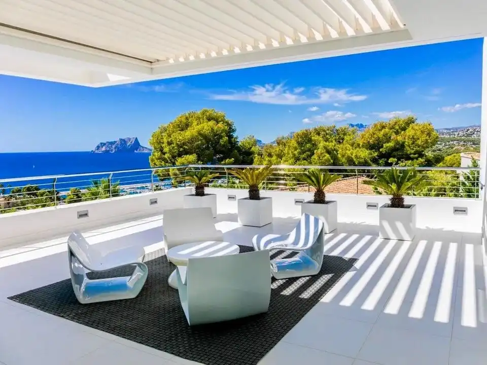 Terraza de Casa o chalet en venta en Moraira con Aire acondicionado, Calefacción y Terraza