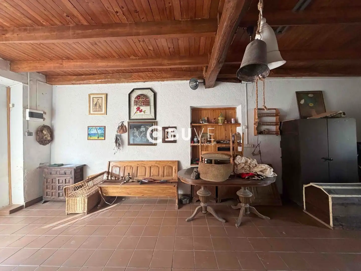 Sala de estar de Casa o chalet en venta en Valdefresno con Calefacción y Terraza