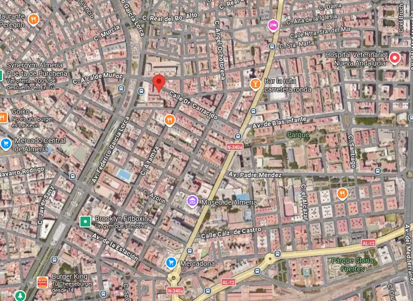 Vista exterior de Piso en venta en  Almería Capital