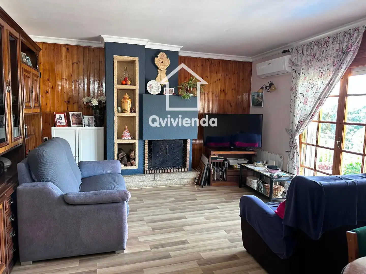 Sala de estar de Casa o chalet en venta en Lliçà d'Amunt con Aire acondicionado, Trastero y Piscina