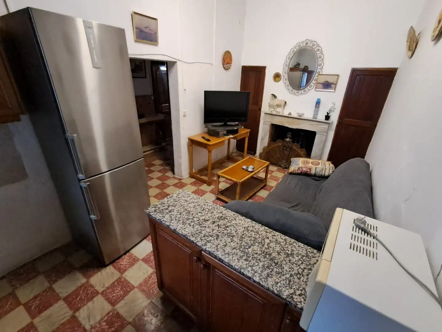Sala de estar de Piso en venta en Sa Pobla con Jardín privado y Trastero
