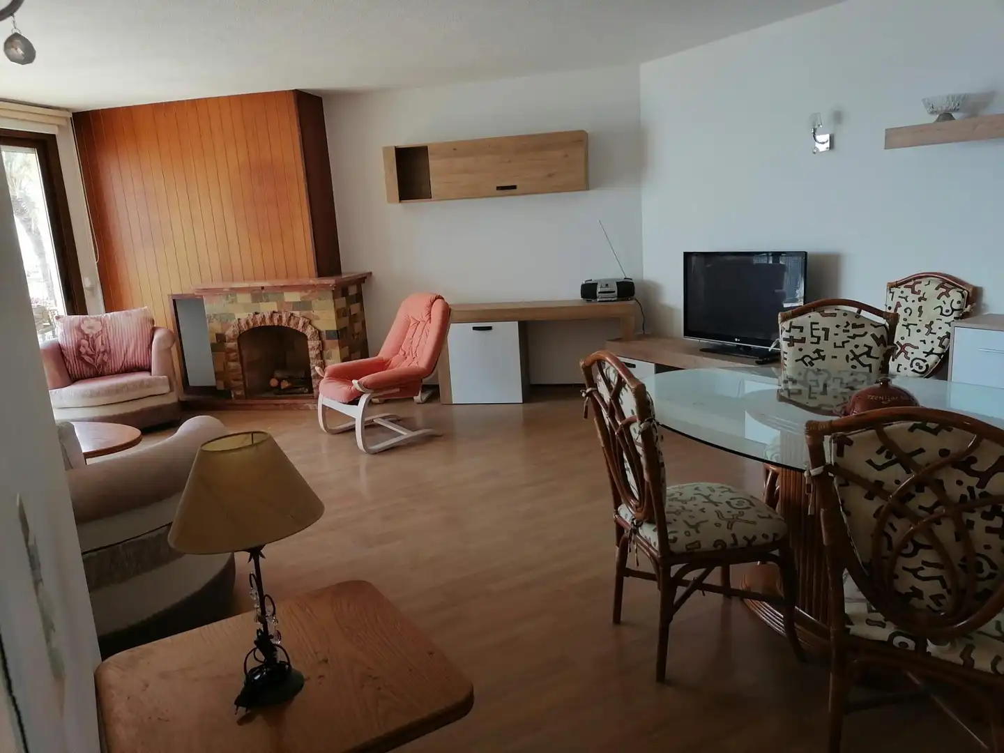 Sala de estar de Apartamento de alquiler en  Palma de Mallorca con Aire acondicionado, Amueblado y Balcón