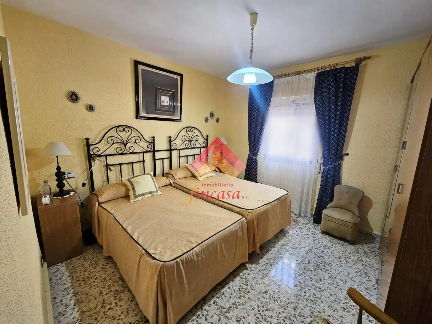 Bedroom of Flat for rent in Ronda  with Terrace and Furnished