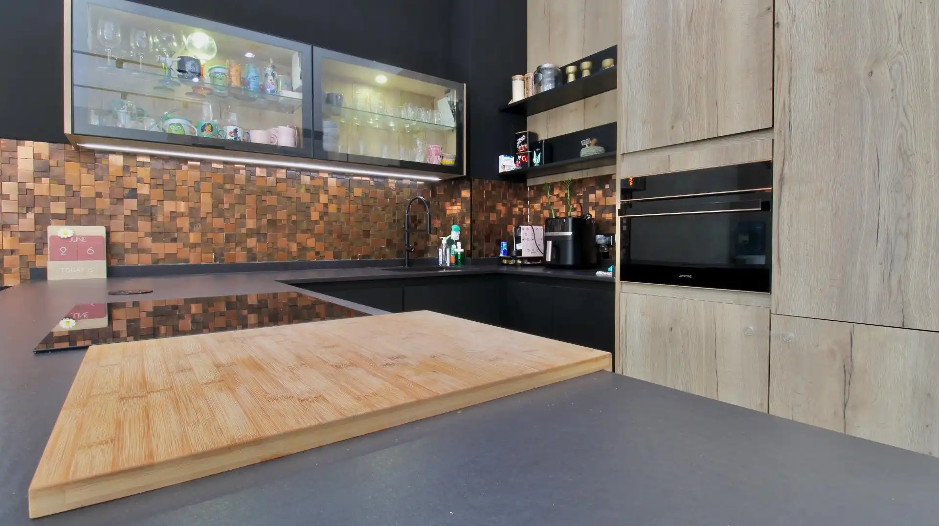 Cocina de Casa adosada en venta en Armilla con Aire acondicionado, Calefacción y Jardín privado