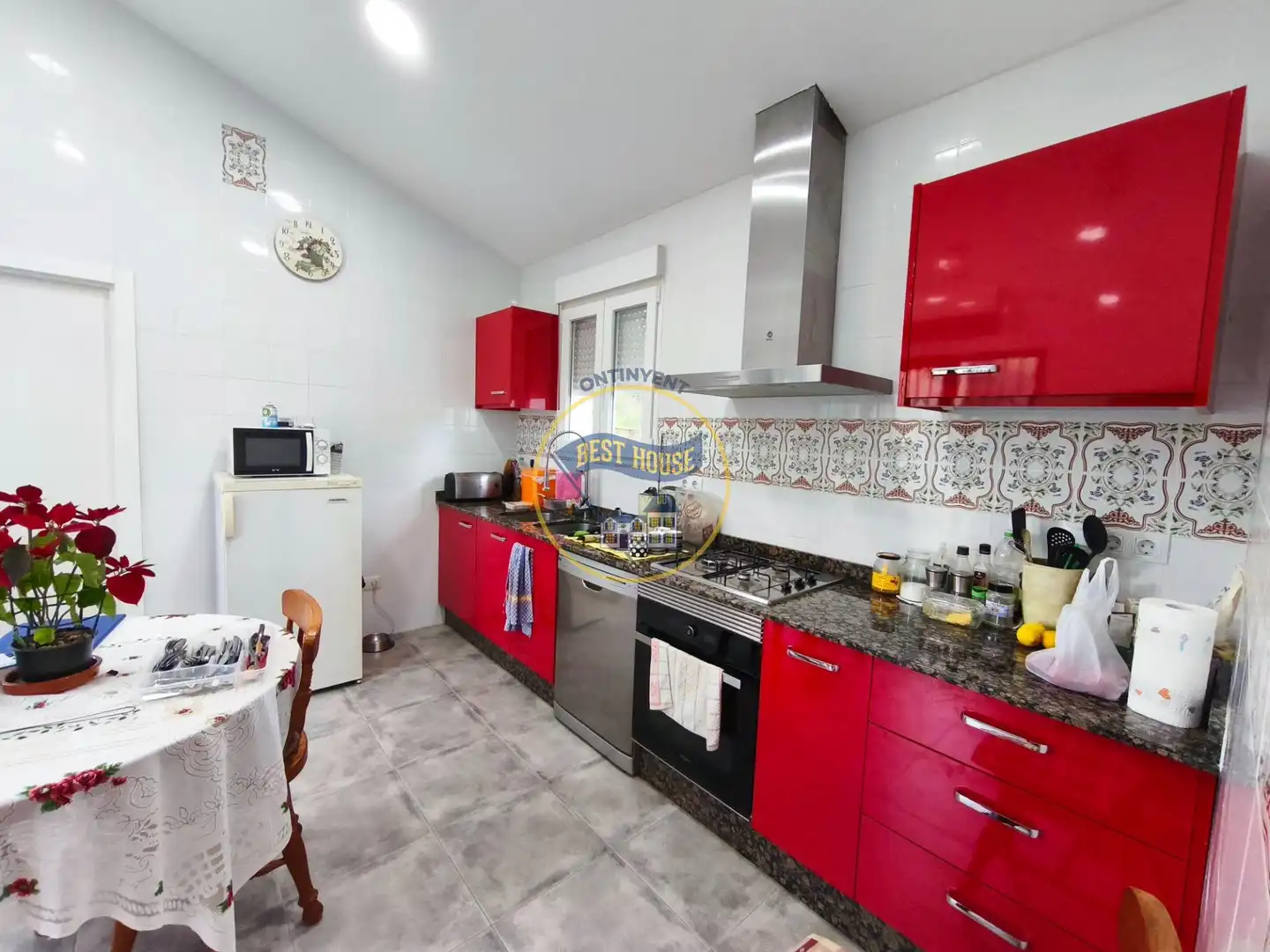 Cuina de Casa o xalet en venda en Aielo de Malferit amb Aire condicionat
