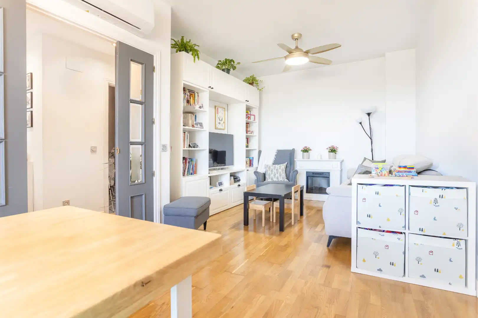 Living room of Flat for sale in Brunete  with Air Conditioner, Heating and Terrace