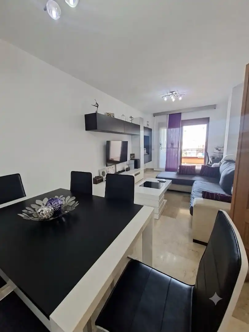 Sala d'estar de Pis en venda en Mijas amb Aire condicionat, Calefacció i Terrassa