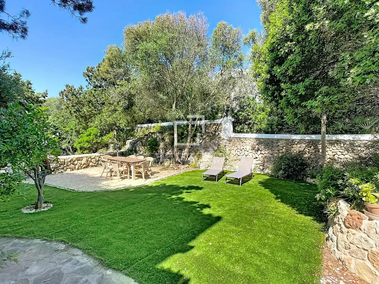 Garden of Houses for sale in Ciutadella de Menorca  with Air Conditioner, Heating and Private garden