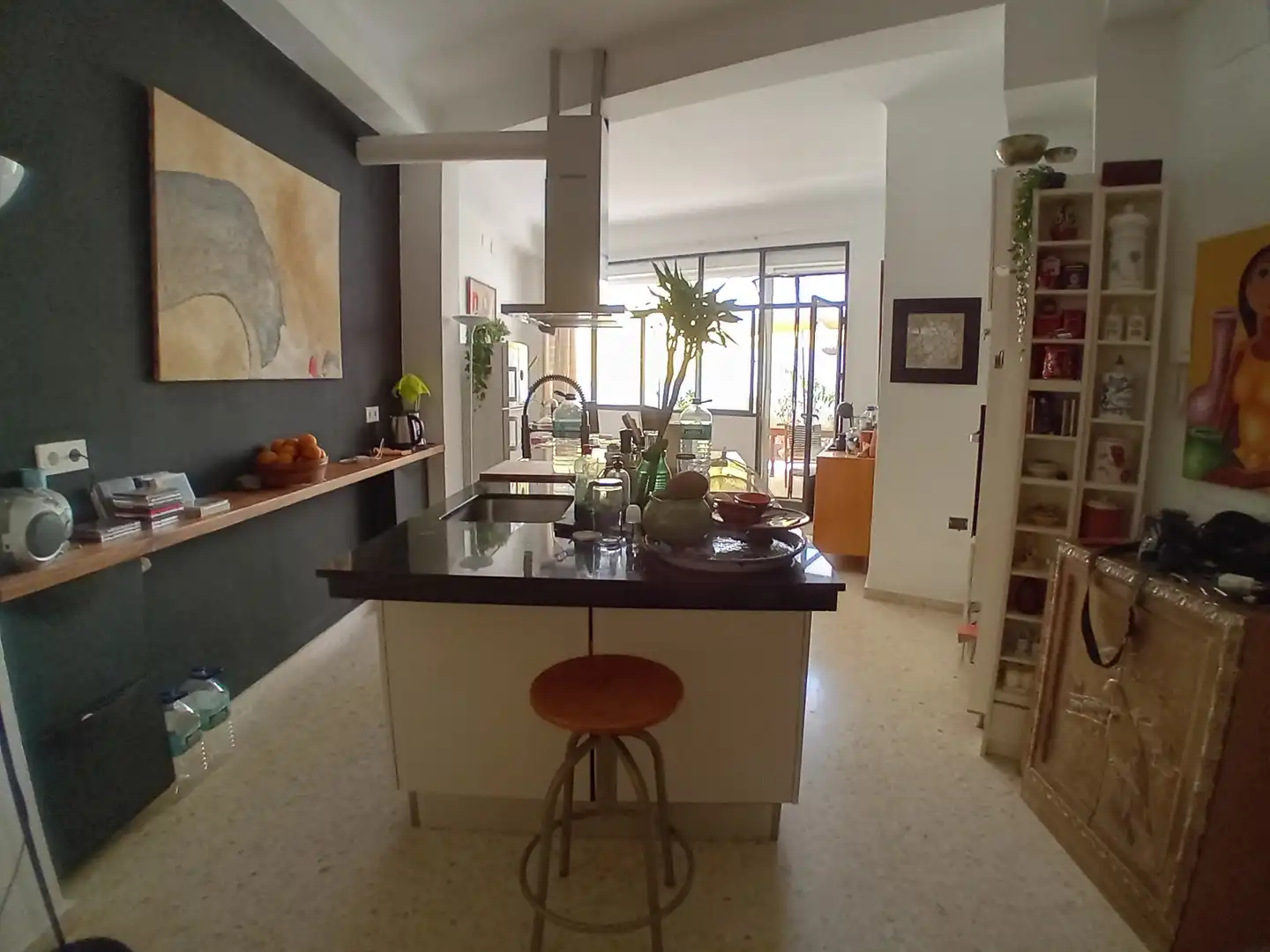 Cuina de Casa adosada en venda en Málaga amb Piscina