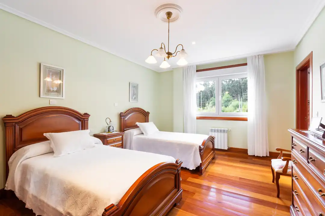 Bedroom of Houses for sale in Bergondo  with Heating, Private garden and Terrace