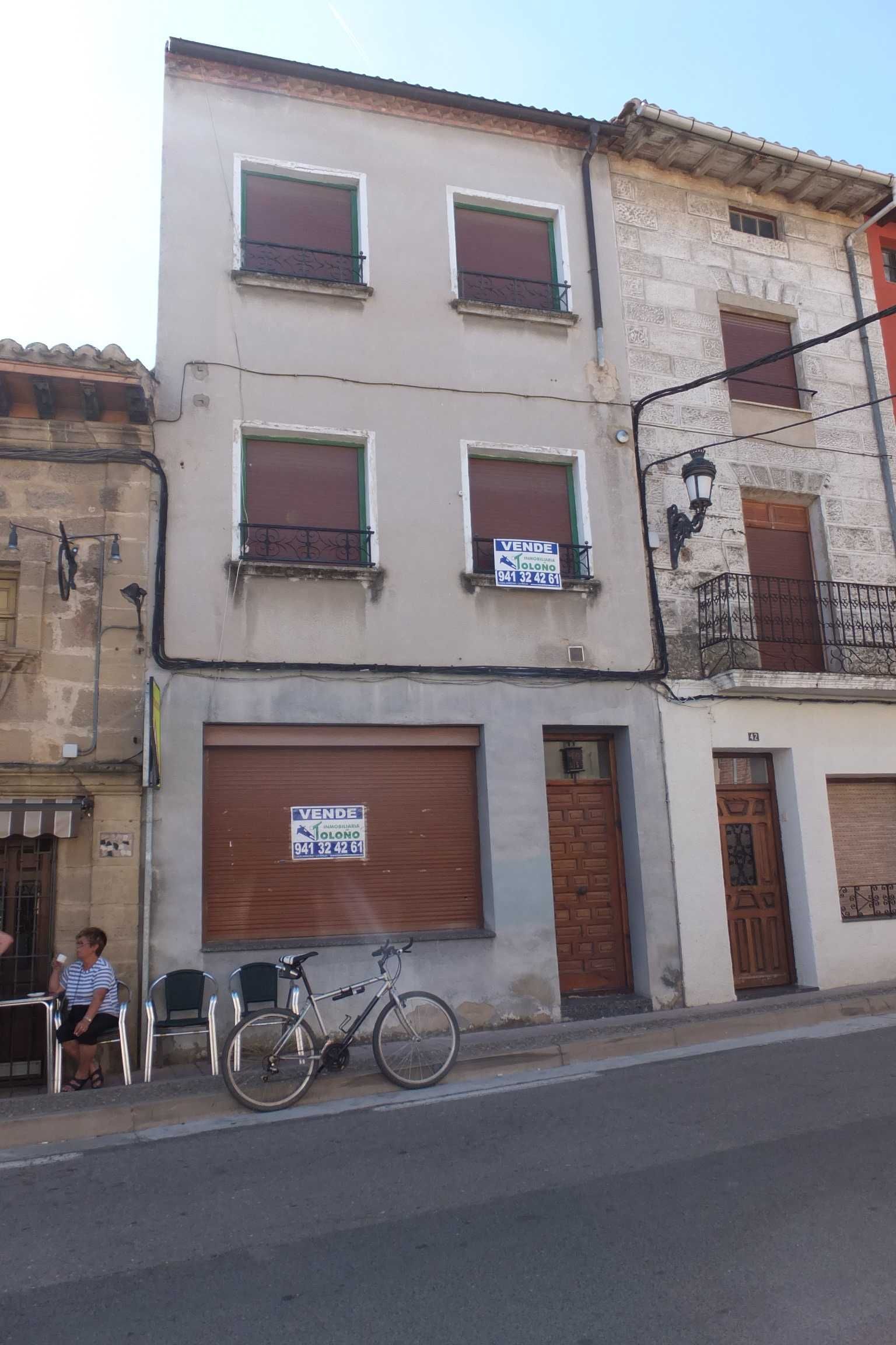 Exterior view of House or chalet for sale in Castañares de Rioja  with Heating, Terrace and Storage room