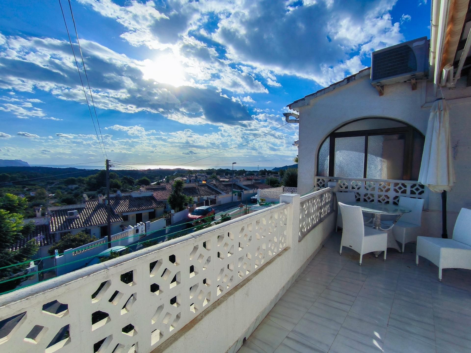 Terrassa de Casa adosada en venda en La Nucia amb Jardí privat, Terrassa i Traster