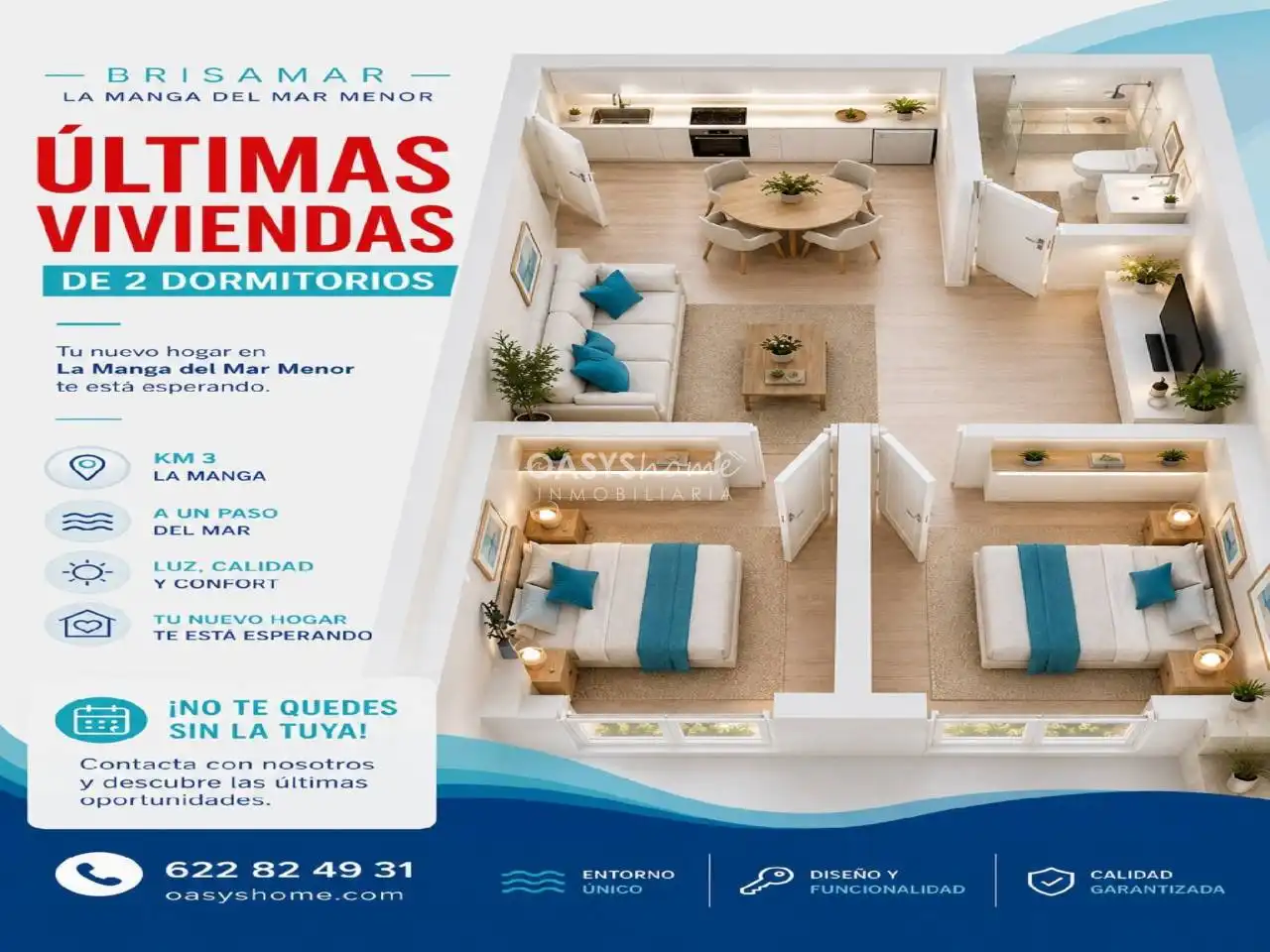 Apartments for sale in Calle Cala Pino Manga, 1, Zona Galúa - Calnegre