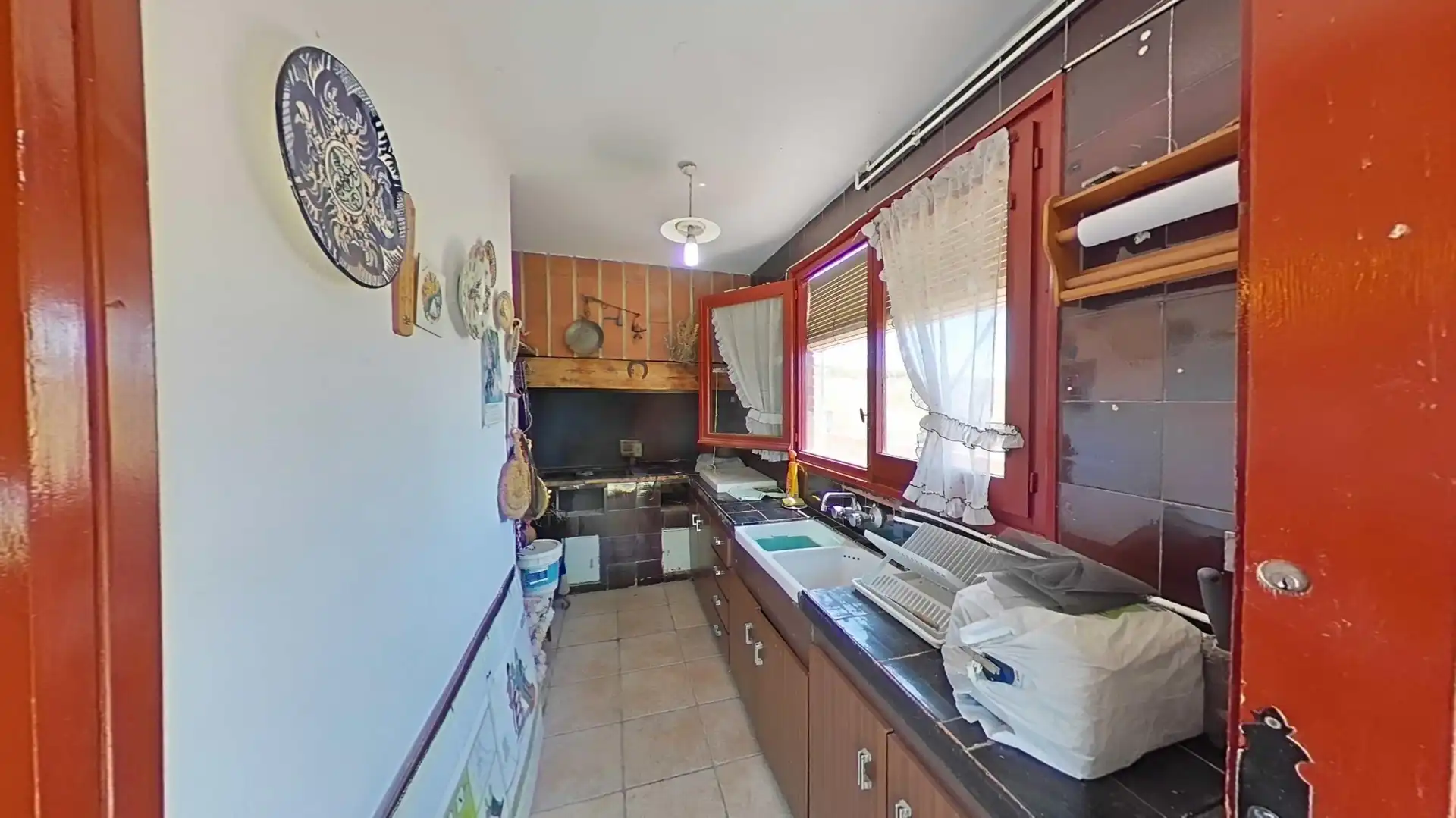 Cuina de Casa o xalet en venda en Piera amb Aire condicionat, Calefacció i Jardí privat
