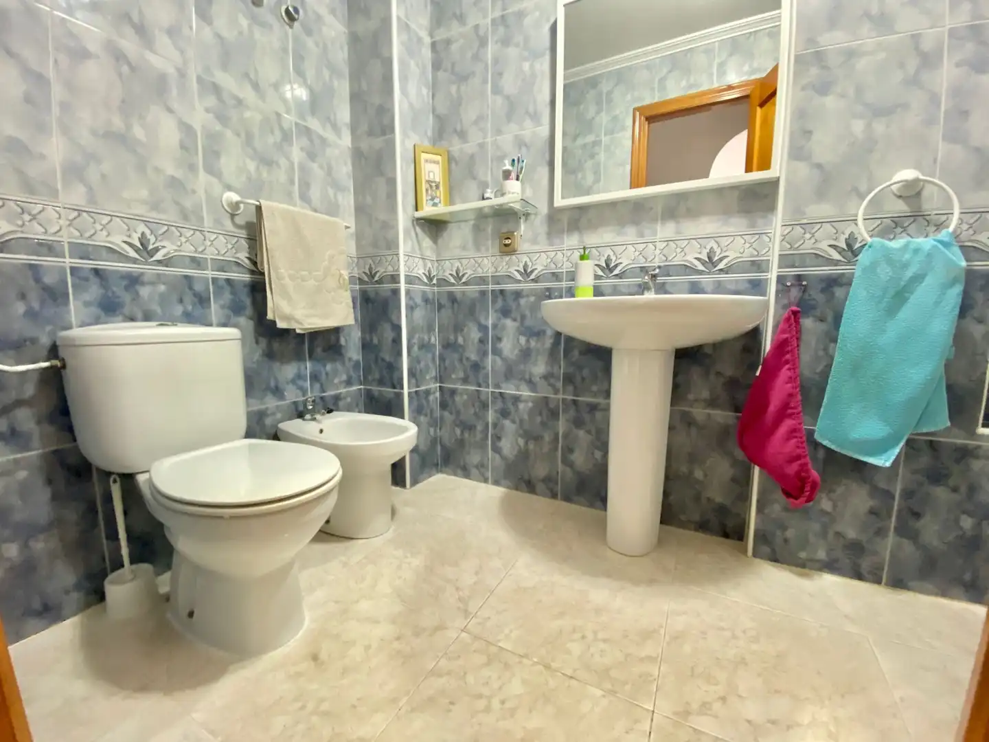 Bathroom of Flat for rent in Orihuela  with Terrace, Swimming Pool and Furnished