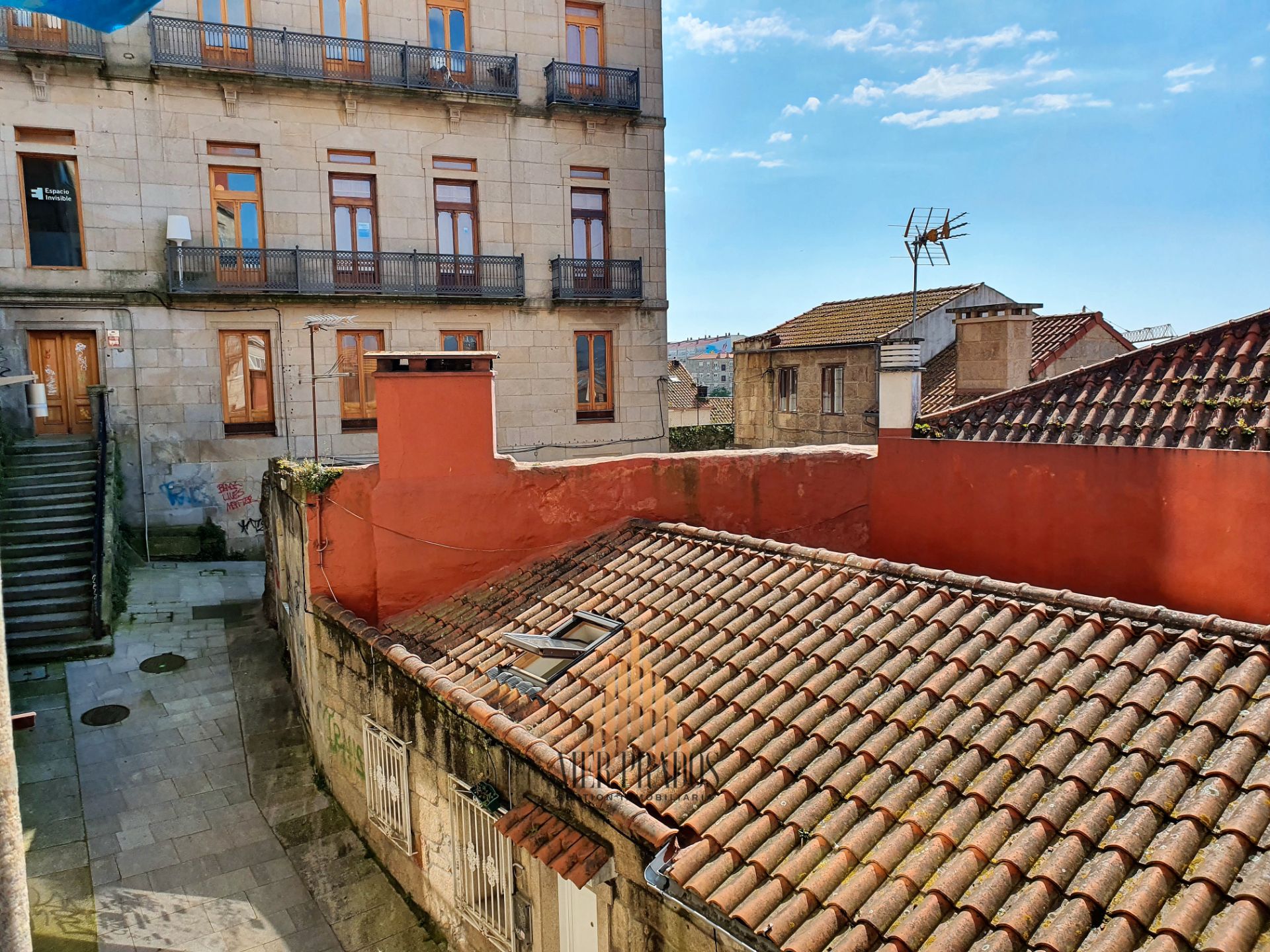 Vista exterior de Loft en venda en Vigo 