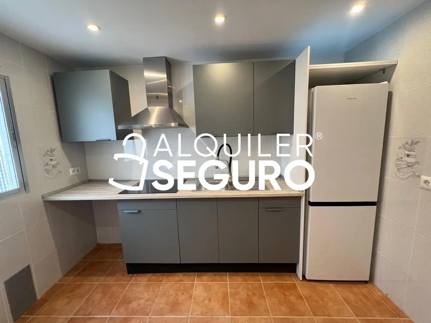 Küche von Wohnung zur Miete in Alcobendas mit Klimaanlage, Heizung und Terrasse