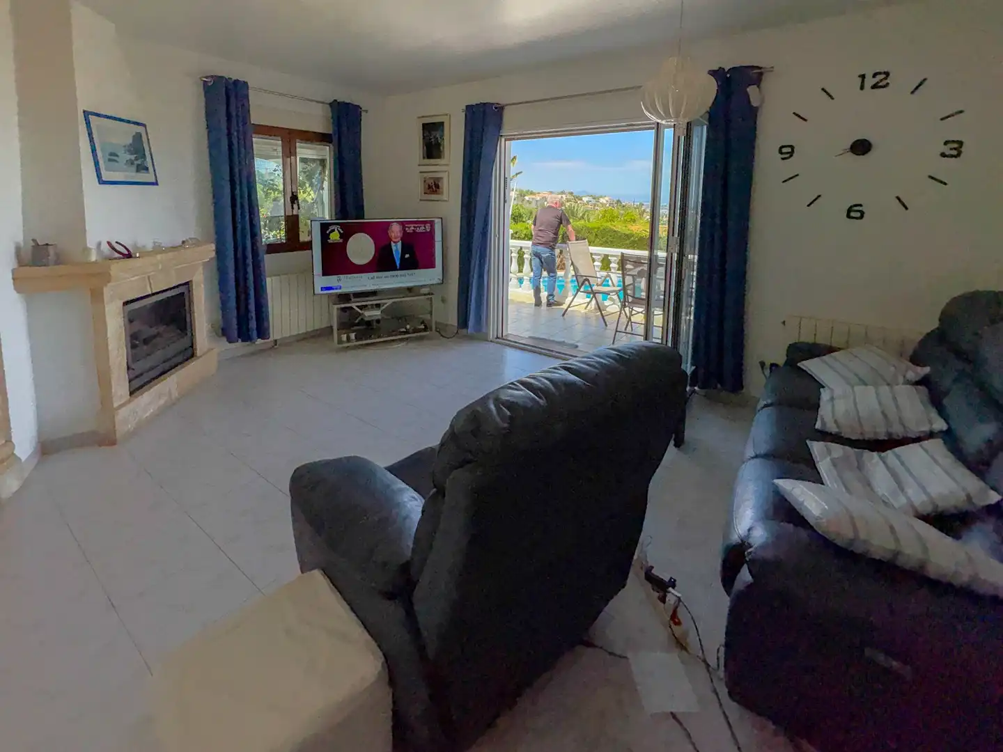 Living room of Houses for sale in Dénia  with Air Conditioner, Heating and Private garden