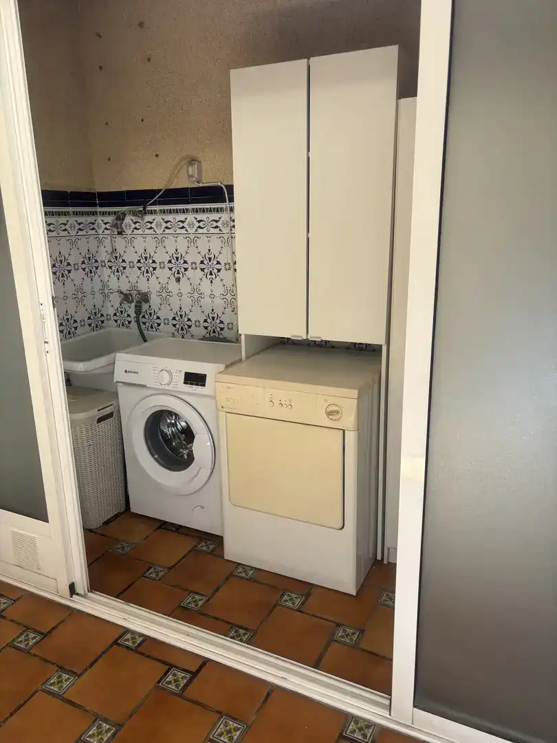 Cuina de Casa o xalet de lloguer en  Murcia Capital amb Aire condicionat i Balcó