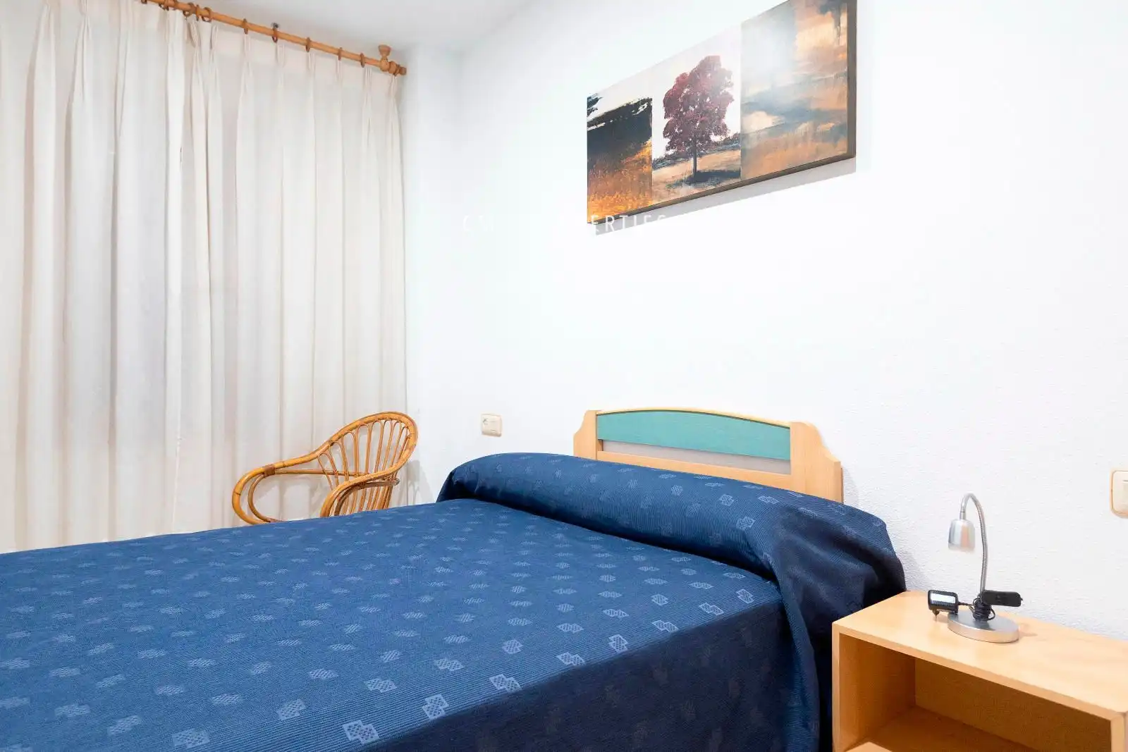 Bedroom of Flat for rent in Alboraya  with Air Conditioner, Heating and Terrace