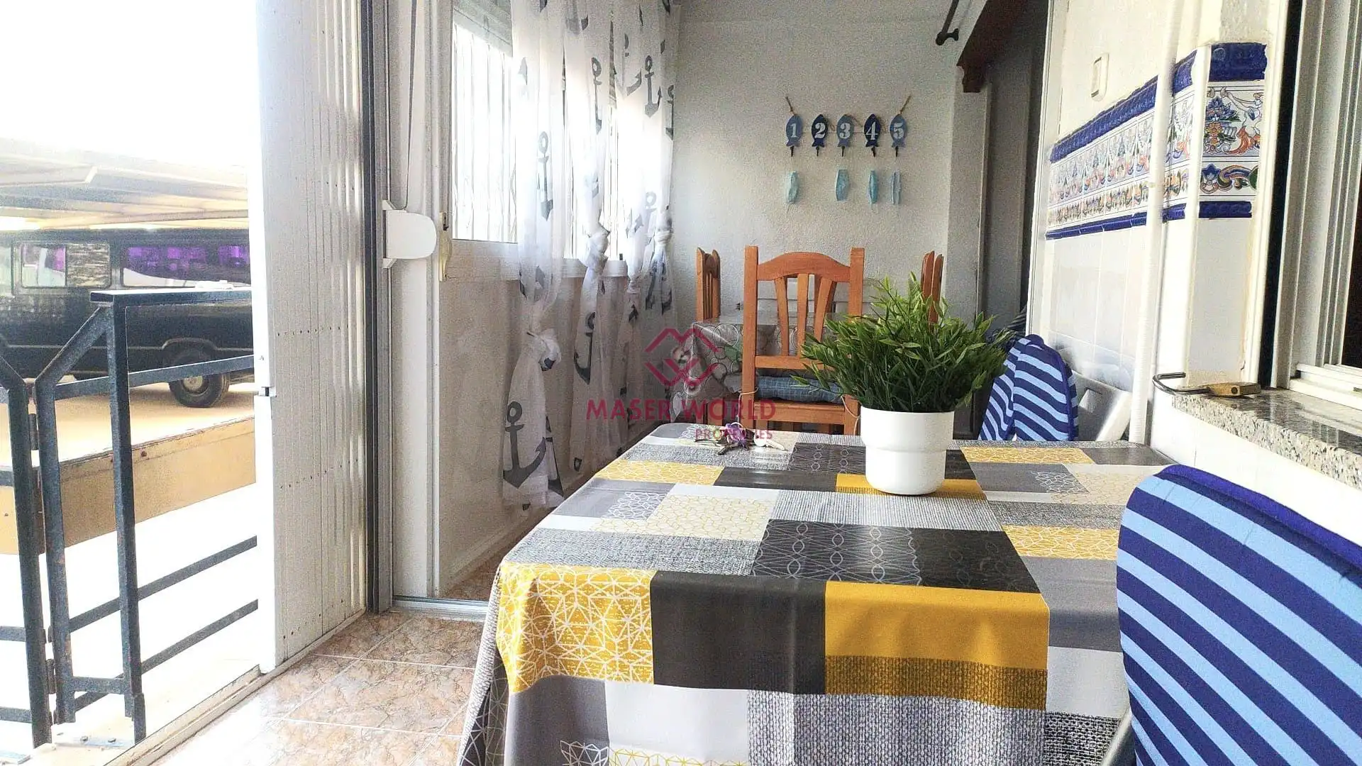 Jardí de Apartament en venda en Mazarrón amb Moblat