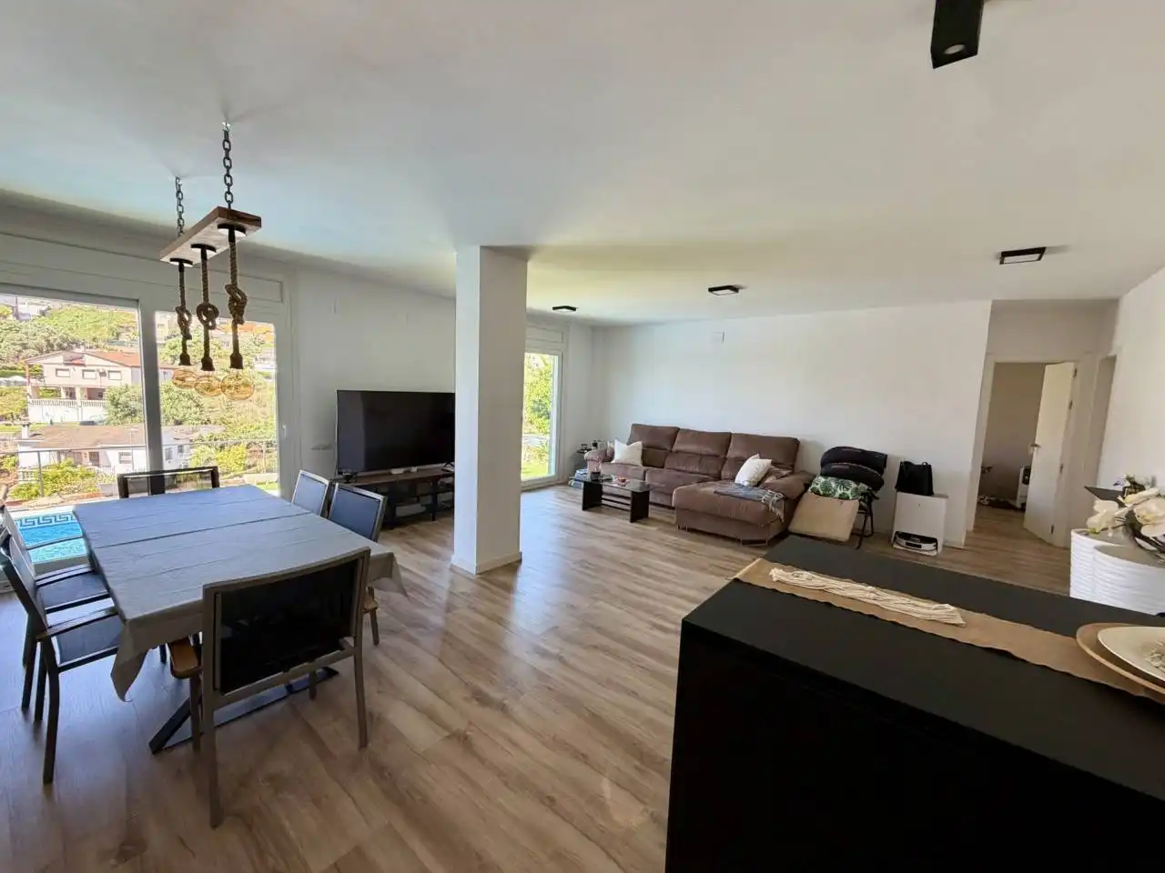 Living room of Houses for sale in Calafell  with Air Conditioner, Private garden and Terrace