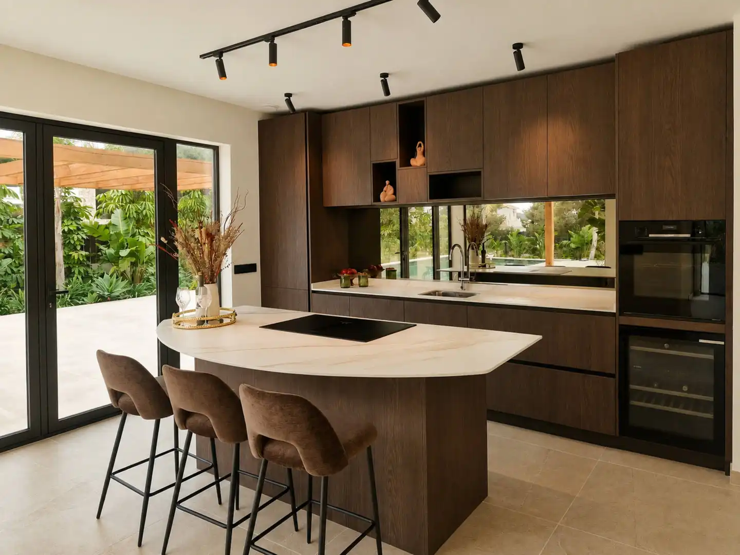 Kitchen of Houses for sale in Jávea / Xàbia  with Air Conditioner, Heating and Private garden