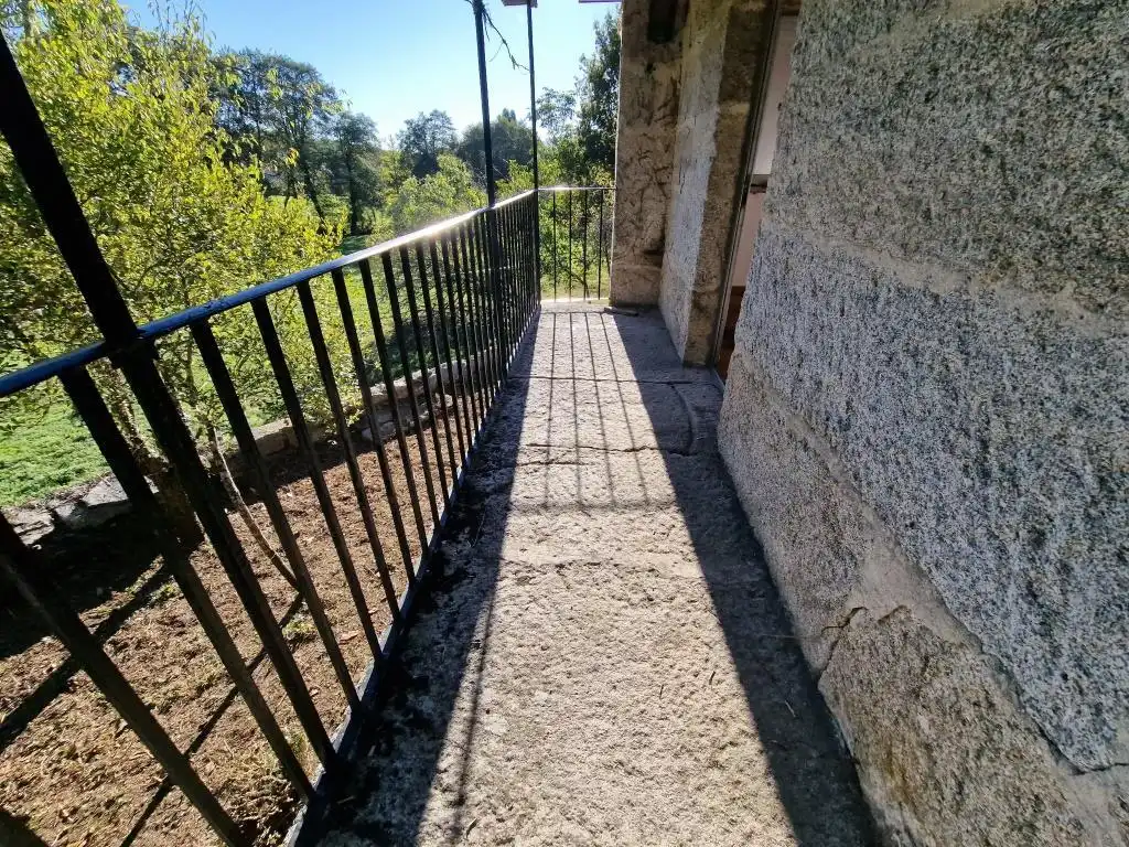 Balcony of Country homes for sale in O Irixo  with Private garden
