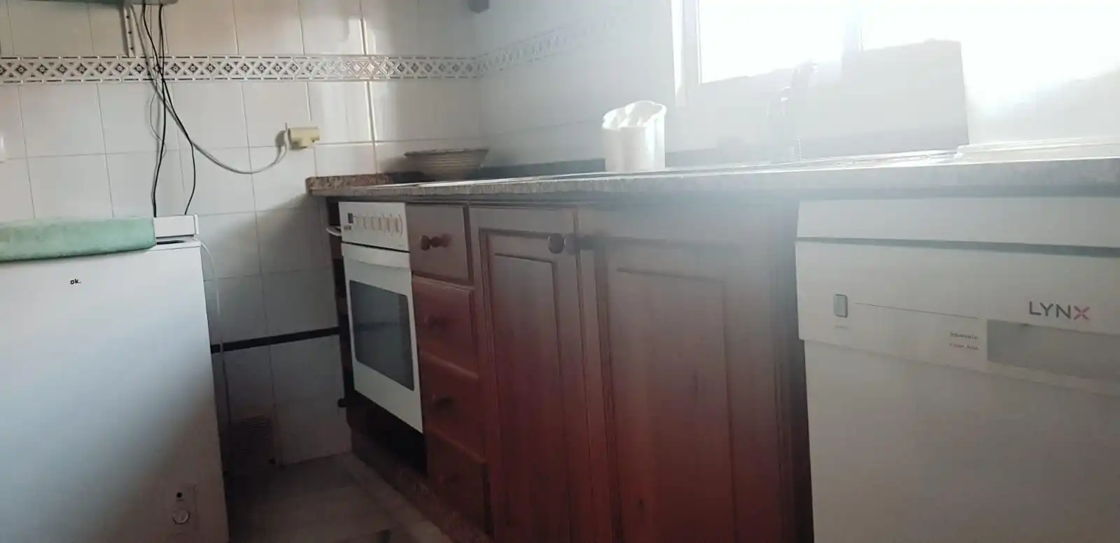 Cocina de Casa o chalet de alquiler en Chiclana de la Frontera con Jardín privado y Piscina