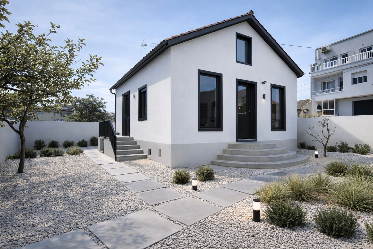 Exterior view of House or chalet for sale in Boiro  with Private garden, Terrace and Storage room