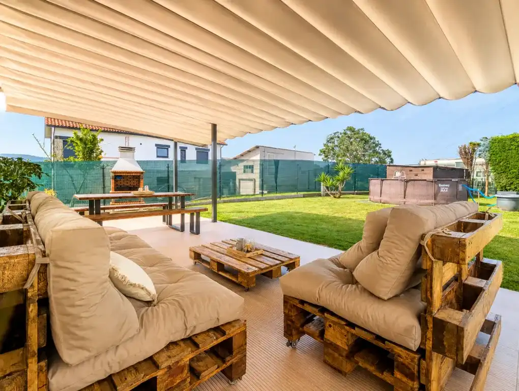 Terraza de Casa o chalet en venta en Gijón  con Calefacción, Jardín privado y Terraza