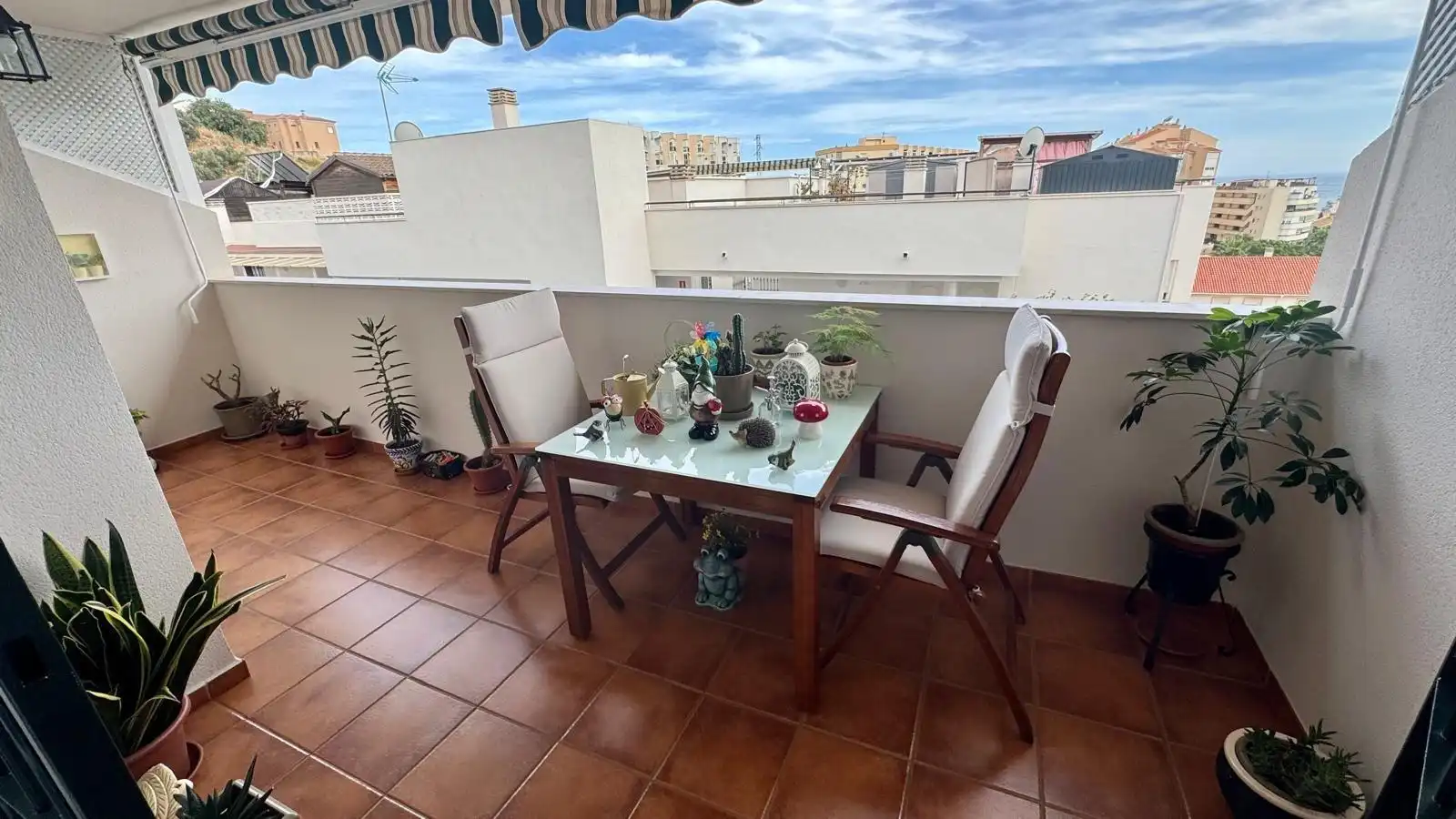 Terrace of Flat for sale in Rincón de la Victoria  with Air Conditioner, Terrace and Community pool