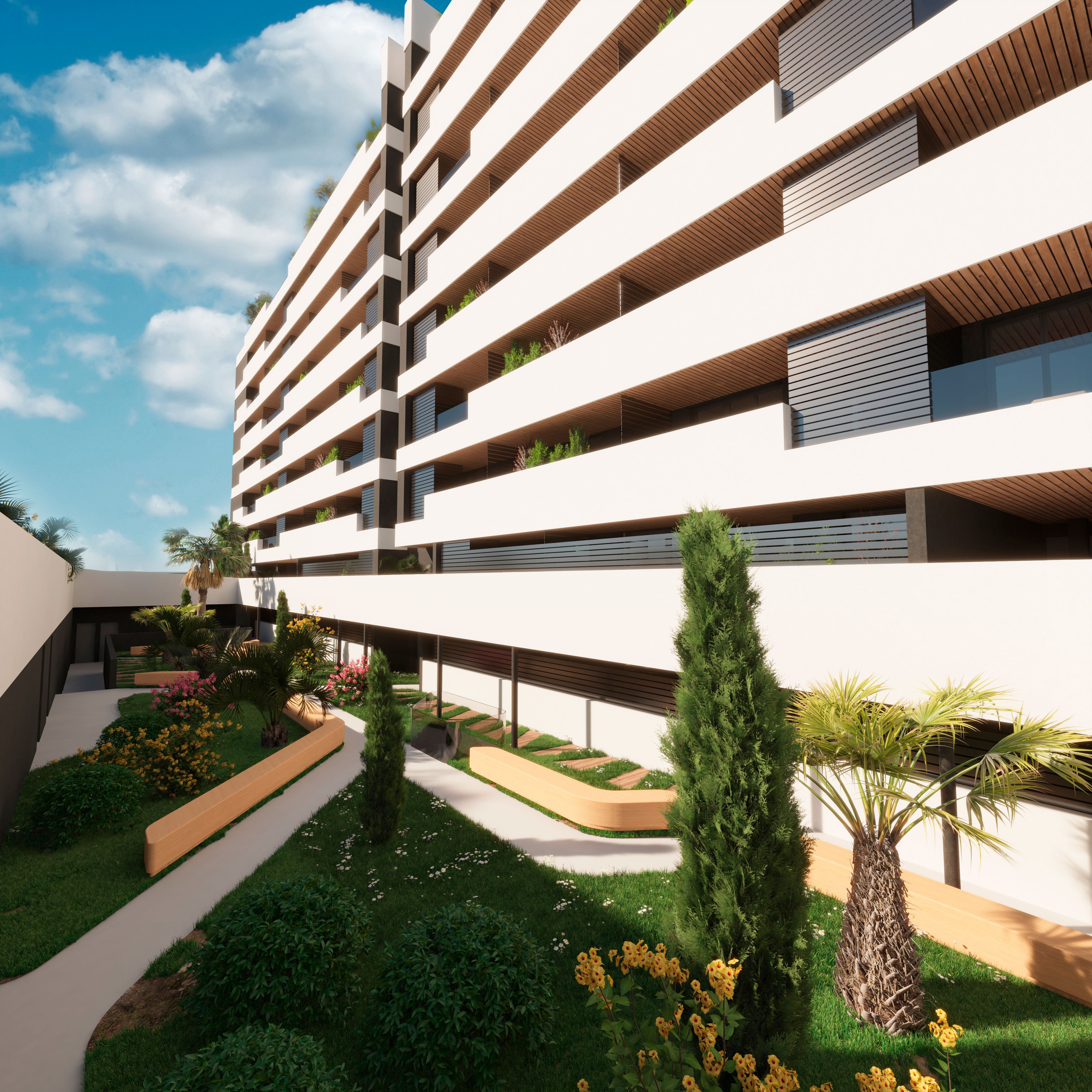 Vista exterior de Apartament de lloguer en Tres Cantos amb Aire condicionat, Calefacció i Terrassa
