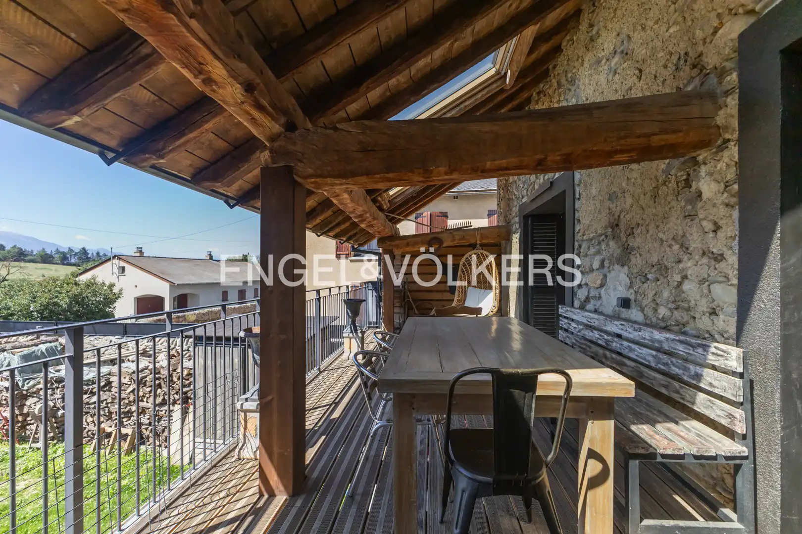 Terraza de Casa o chalet en venta en Bourg - Madame con Calefacción, Jardín privado y Parquet
